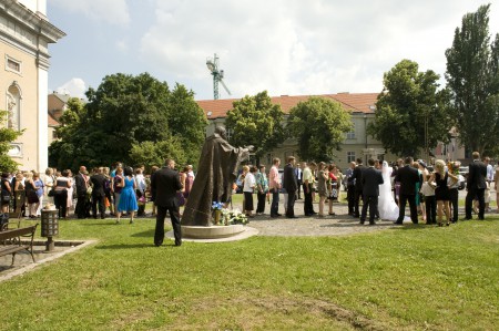 Zástup gratulantov